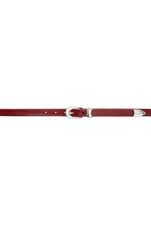 OUR LEGACY Red 2 CM Belt