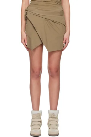 Isabel Marant Khaki Berenice Miniskirt