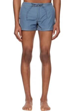 ERL Blue Nylon Swim Shorts