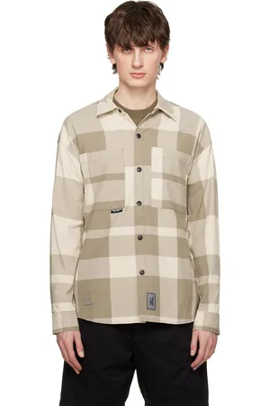 Izzue Beige Check Shirt
