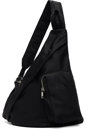 Maison Margiela Black Triangle Sling Backpack