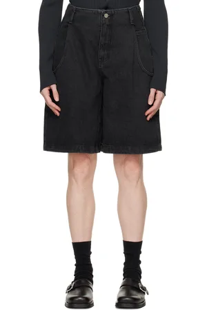 AMOMENTO Pocket Denim Shorts