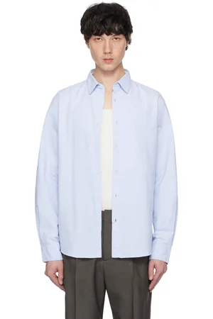 Sunspel Blue Oxford Shirt