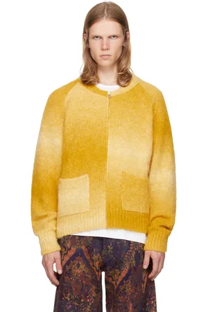 Sunflower Yellow Ombre Cardigan