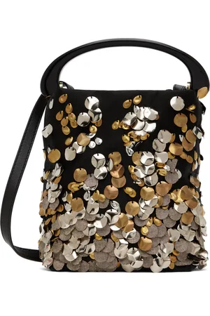 DRIES VAN NOTEN Black Micro Leather Bag