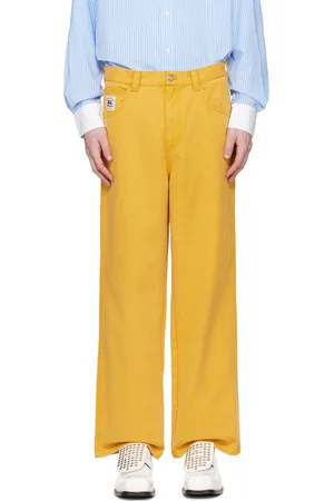 BODE Yellow Knolly Brook Trousers