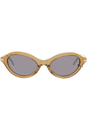 Justine Clenquet SSENSE Exclusive Brown Neve Sunglasses