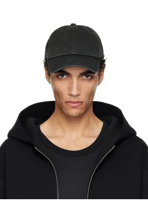 Recto Black RC Logo Vintage Washing Ball Cap