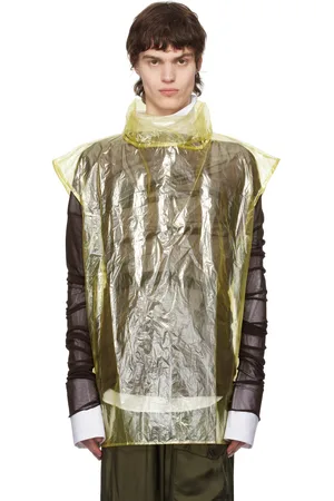 DRIES VAN NOTEN Yellow Sheer T-shirt