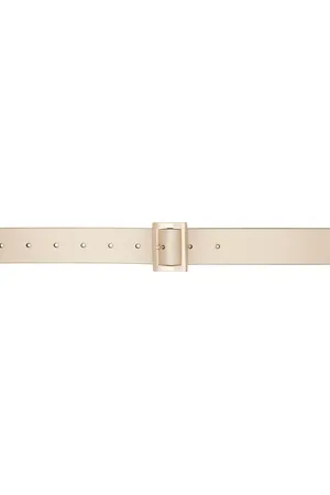 Rick Owens Gold Metallic Spalla Stooges Belt