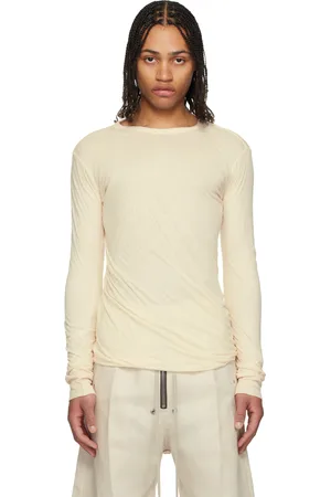 Rick Owens Off-White Hollywood Double Long Sleeve T-shirt