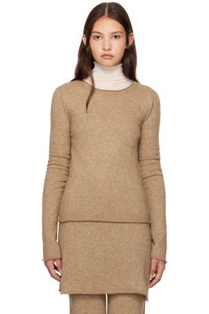 Lauren Manoogian Tan Crewneck Sweater