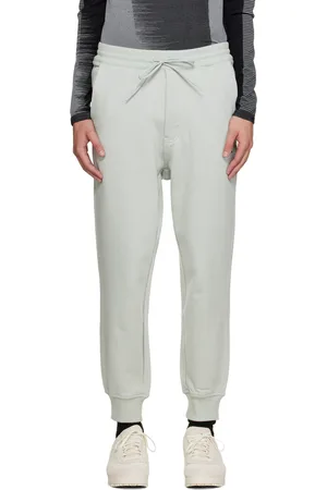 Y-3 Green Cuffed Sweatpants
