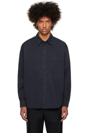 LEMAIRE Black Relaxed Workwear Shirt