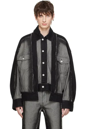 Feng Chen Wang Paneled Denim Jacket