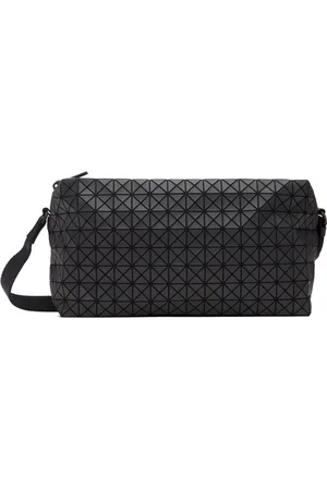 Issey Miyake Black Saddle Bag