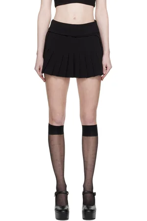 DANIELLE GUIZIO Pleated Miniskirt