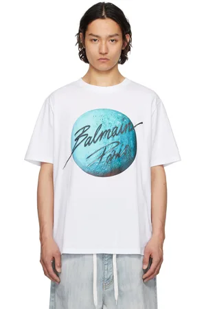Balmain White Printed 