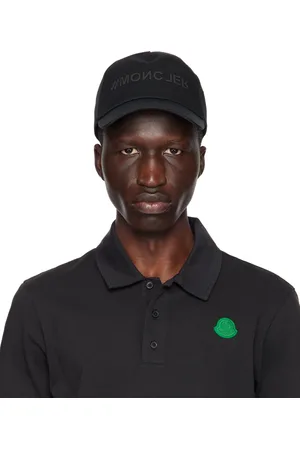 Moncler Black Baseball Cap