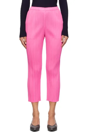 PLEATS PLEASE ISSEY MIYAKE Pink Monthly Colors October Trousers