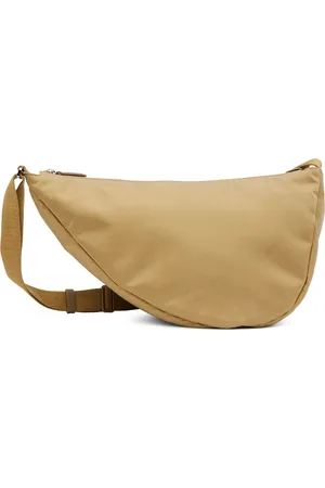 The Row SSENSE Exclusive Beige Slouchy Banana Two Bag