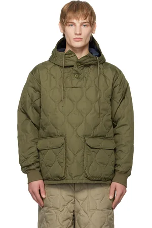 TAION Khaki Military Pullover Down Jacket