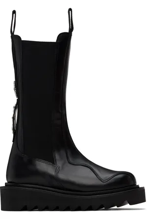 TOGA PULLA SSENSE Exclusive Black Chelsea Boots