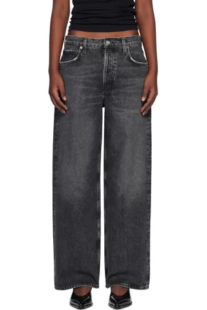 AGOLDE Gray Low Slung Baggy 30.5 Jeans