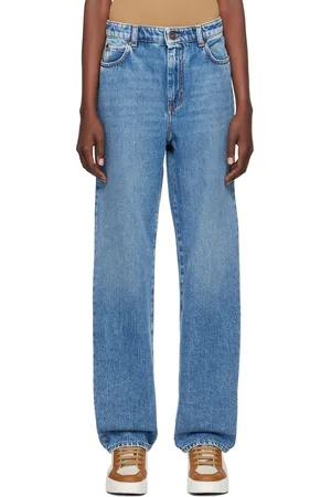 Max Mara Blue Faded Jeans