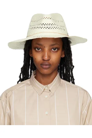 RAG&BONE Off-White Elle Perf Fedora