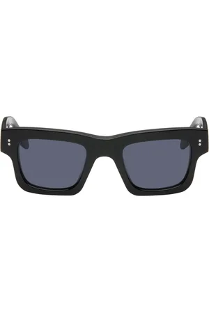 J.W.Anderson SSENSE Exclusive Black Rectangle Sunglasses