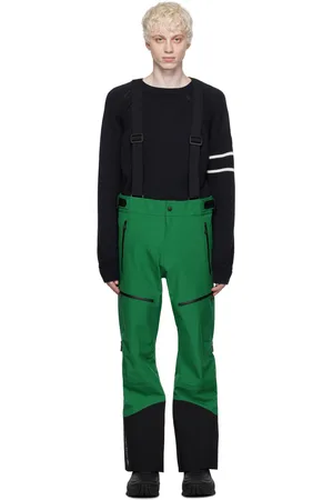 Moncler Green Bootcut Ski Pants
