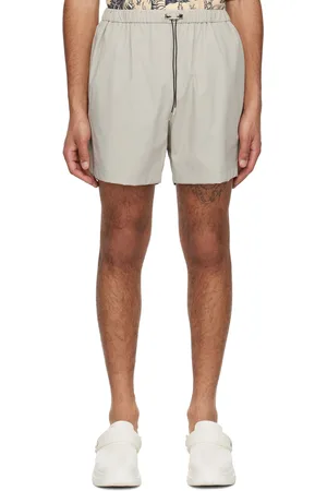 WOOYOUNGMI Gray Drawstring Shorts