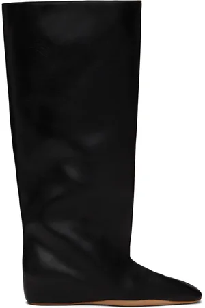 Jil Sander Black Knee Tall Boots