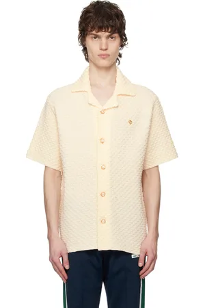 Casablanca Off- Textured Knit Shirt