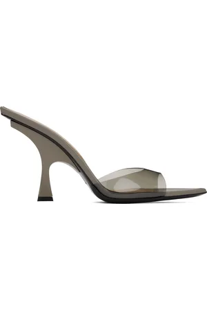 The Attico Gray Ester Mules