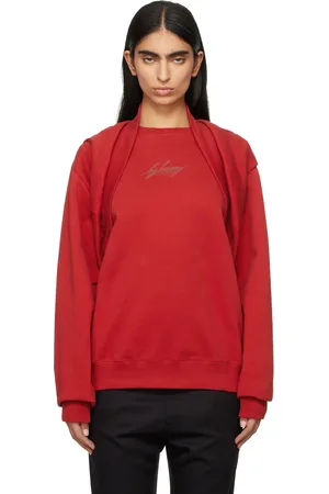 MARTINE ROSE Red Celebration Sweatshirt