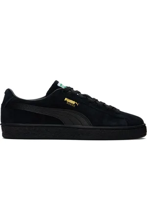 PUMA Black Suede Classic XXI Sneakers