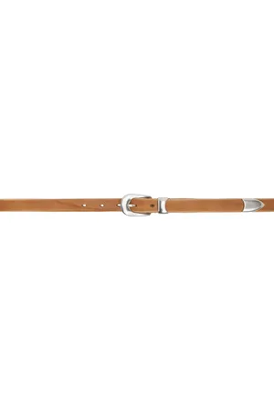 OUR LEGACY Tan 2 CM Belt