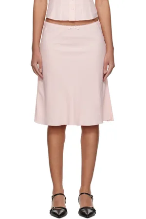 DANIELLE GUIZIO SSENSE Exclusive Paloma Midi Skirt