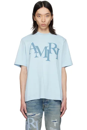 AMIRI Blue Staggered T-Shirt