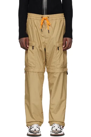 Moncler Tan Drawstring Cargo Pants