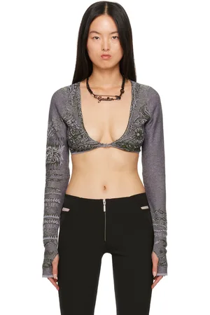 Jean Paul Gaultier Purple Soleil Long Sleeve T-Shirt