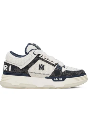 AMIRI White & Navy MA Quad MA-1 Sneakers