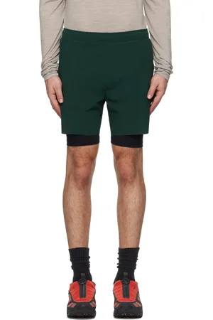Reigning Champ Green Dot Air Running Shorts