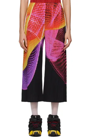 PLEATS PLEASE ISSEY MIYAKE Multicolor Spectrum Trousers