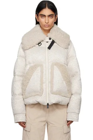 Moncler Beige Stowe Down Jacket
