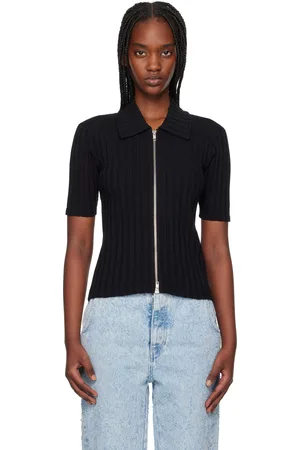 mfpen Black Zip Up Polo