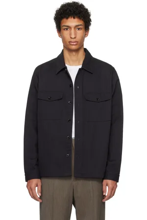 HUGO BOSS Black Oversize-Fit Overshirt