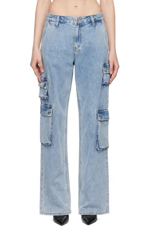 KSUBI Blue Low Rider Jeans